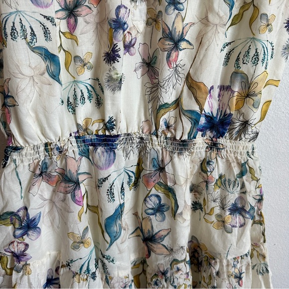 NWT Steve Madden Faith floral cream colored dress - Picture 6 of 7